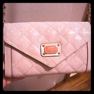 Guess purse - light pink